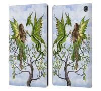 Head Case Designs Officially Licensed Amy Brown Fruitful Pixie Elemental Series Leather Wallet Case Compatible With Amazon Fire Max 11 2023