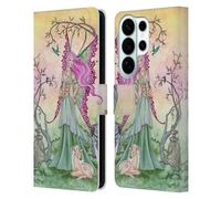 Head Case Designs Officially Licensed Amy Brown Hummingbird Serenade Elemental Series Leather Wallet Case Compatible With Samsung Galaxy S26 Ultra