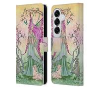 Head Case Designs Officially Licensed Amy Brown Hummingbird Serenade Elemental Series Leather Wallet Case Compatible With Samsung Galaxy S26