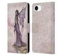 Head Case Designs Officially Licensed Amy Brown I Will Return As Stars Fairy Magical Fairies Leather Wallet Case Compatible With Apple iPhone 16e