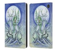 Head Case Designs Officially Licensed Amy Brown Midnight Fairy Elemental Series Leather Wallet Case Compatible With Amazon Fire 7 2022