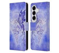 Head Case Designs Officially Licensed Amy Brown Moon Fairy Elemental Series Leather Wallet Case Compatible With Samsung Galaxy S26
