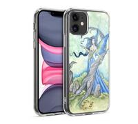 Head Case Designs Officially Licensed Amy Brown Night Fairy Elemental Series Gel Case [Military Grade Protection] Compatible with Apple iPhone 11 and Compatible with MagSafe