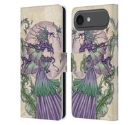 Head Case Designs Officially Licensed Amy Brown Pixie Gossip Lovely Fairies Leather Wallet Case Compatible With Apple iPhone 17 Air