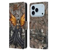 Head Case Designs Officially Licensed Amy Brown Queen Mab Folklore Leather Wallet Case Compatible With Apple iPhone 17 Pro