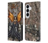 Head Case Designs Officially Licensed Amy Brown Queen Mab Folklore Leather Wallet Case Compatible With Samsung Galaxy S26