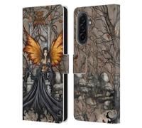 Head Case Designs Officially Licensed Amy Brown Queen Mab Folklore Leather Wallet Case Compatible With Samsung Galaxy A17 4G / 5G