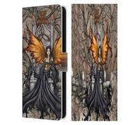 Head Case Designs Officially Licensed Amy Brown Queen Mab Folklore Leather Wallet Case Compatible With Samsung Galaxy S25 FE