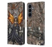 Head Case Designs Officially Licensed Amy Brown Queen Mab Folklore Leather Wallet Case Compatible With Samsung Galaxy S26 Plus