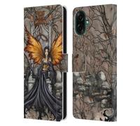 Head Case Designs Officially Licensed Amy Brown Queen Mab Folklore Leather Wallet Case Compatible With Samsung Galaxy A07