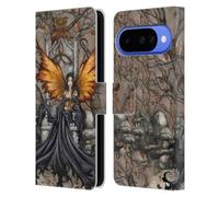Head Case Designs Officially Licensed Amy Brown Queen Mab Folklore Leather Wallet Case Compatible With Google Pixel 10