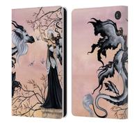 Head Case Designs Officially Licensed Amy Brown Salutations Folklore Leather Wallet Case Compatible With Amazon Fire 7 2022
