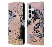 Head Case Designs Officially Licensed Amy Brown Salutations Folklore Leather Wallet Case Compatible With Samsung Galaxy S26