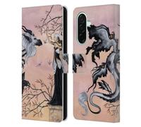 Head Case Designs Officially Licensed Amy Brown Salutations Folklore Leather Wallet Case Compatible With Samsung Galaxy A26 5G