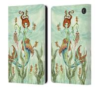 Head Case Designs Officially Licensed Amy Brown Sea Horse Keeper Elemental Series Leather Wallet Case Compatible With Amazon Fire 7 2022