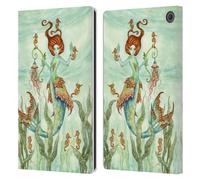 Head Case Designs Officially Licensed Amy Brown Sea Horse Keeper Elemental Series Leather Wallet Case Compatible With Amazon Fire Max 11 2023