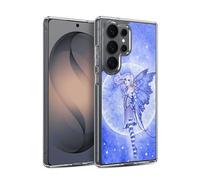 Head Case Designs Officially Licensed Amy Brown The Moon And Stars Pixies Gel Case [Military Grade Protection] Compatible with Samsung Galaxy S26 Ultra and Compatible with MagSafe