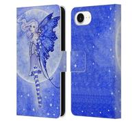 Head Case Designs Officially Licensed Amy Brown The Moon And Stars Pixies Leather Wallet Case Compatible With Apple iPhone 16e