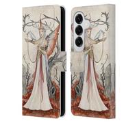 Head Case Designs Officially Licensed Amy Brown White Witch Elemental Series Leather Wallet Case Compatible With Samsung Galaxy S26