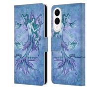 Head Case Designs Officially Licensed Amy Brown Witch Of The Sea Elemental Series Leather Wallet Case Compatible With Samsung Galaxy S25 Edge