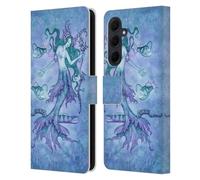 Head Case Designs Officially Licensed Amy Brown Witch Of The Sea Elemental Series Leather Wallet Case Compatible With Samsung Galaxy A35 5G