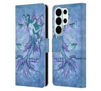 Head Case Designs Officially Licensed Amy Brown Witch Of The Sea Elemental Series Leather Wallet Case Compatible With Samsung Galaxy S26 Ultra
