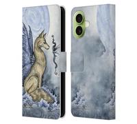 Head Case Designs Officially Licensed Amy Brown Wolf Moon Folklore Leather Wallet Case Compatible With Apple iPhone 17