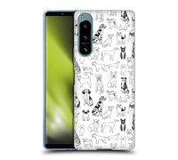 Head Case Designs Officially Licensed Andrea Lauren Design Canine Line Animals Soft Gel Case Compatible With Sony Xperia 5 IV