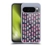Head Case Designs Officially Licensed Andrea Lauren Design Coffee Food Pattern Gel Case [Military Grade Protection] Compatible with Google Pixel 10 and Compatible with MagSafe