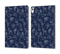 Head Case Designs Officially Licensed Andrea Lauren Design Constellations Assorted Leather Wallet Case Compatible With Apple iPad Air 13 2024/2025
