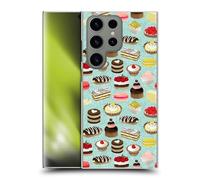 Head Case Designs Officially Licensed Andrea Lauren Design Desserts Food Pattern Hard Back Case Compatible With Samsung Galaxy S24 Ultra 5G