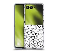 Head Case Designs Officially Licensed Andrea Lauren Design Hearts Lady Like Soft Gel Case Compatible With Motorola Razr 50 Ultra