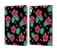 Head Case Designs Officially Licensed Andrea Lauren Design Hibiscus Lady Like Leather Wallet Case Compatible With Apple iPad Air 13 2024/2025