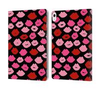 Head Case Designs Officially Licensed Andrea Lauren Design Kisses Lady Like Leather Wallet Case Compatible With Apple iPad Air 13 2024/2025