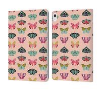 Head Case Designs Officially Licensed Andrea Lauren Design Moths Lady Like Leather Wallet Case Compatible With Apple iPad Air 13 2024/2025