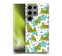 Head Case Designs Officially Licensed Andrea Lauren Design Neon Tiger Animals Hard Back Case Compatible With Samsung Galaxy S24 Ultra 5G