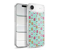 Head Case Designs Officially Licensed Andrea Lauren Design Peanut Butter And Jelly Food Pattern Gel Case [Military Grade Protection] Compatible with Apple iPhone 17 Air and Compatible with MagSafe