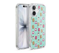 Head Case Designs Officially Licensed Andrea Lauren Design Peanut Butter And Jelly Food Pattern Gel Case [Military Grade Protection] Compatible with Apple iPhone 17 and Compatible with MagSafe