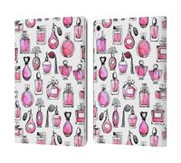 Head Case Designs Officially Licensed Andrea Lauren Design Perfumes Lady Like Leather Wallet Case Compatible With Apple iPad Air 13 2024/2025
