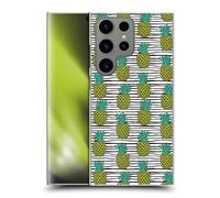 Head Case Designs Officially Licensed Andrea Lauren Design Pineapples Food Pattern Hard Back Case Compatible With Samsung Galaxy S24 Ultra 5G