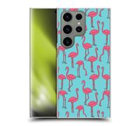 Head Case Designs Officially Licensed Andrea Lauren Design Simple Flamingo Birds Hard Back Case Compatible With Samsung Galaxy S24 Ultra 5G
