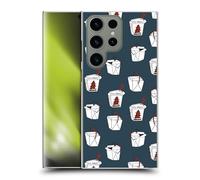 Head Case Designs Officially Licensed Andrea Lauren Design Take Out Food Pattern Hard Back Case Compatible With Samsung Galaxy S24 Ultra 5G