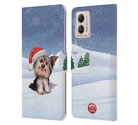 Head Case Designs Officially Licensed Animal Club International Dog 2 Animals Leather Book Wallet Case Cover Compatible With Motorola Moto G53 5G