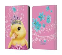 Head Case Designs Officially Licensed Animal Club International Duck Royal Faces Leather Wallet Case Compatible With Amazon Kindle 11th Gen (2024)