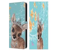 Head Case Designs Officially Licensed Animal Club International Fawn Royal Faces Leather Wallet Case Compatible With Samsung Galaxy S25 FE