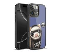 Head Case Designs Officially Licensed Animal Club International Ferret Faces Gel Armour Case [Military Grade Protection] Compatible With Apple iPhone 16 Pro Max