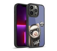 Head Case Designs Officially Licensed Animal Club International Ferret Faces Gel Armour Case [Military Grade Protection] Compatible With Apple iPhone 13 Pro