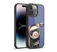 Head Case Designs Officially Licensed Animal Club International Ferret Faces Gel Armour Case [Military Grade Protection] Compatible With Apple iPhone 14 Pro Max