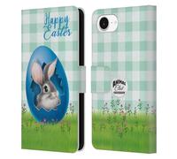 Head Case Designs Officially Licensed Animal Club International Find Me Easter Bunny Leather Wallet Case Compatible With Apple iPhone 16e