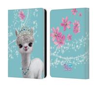 Head Case Designs Officially Licensed Animal Club International Llama Royal Faces Leather Wallet Case Compatible With Amazon Kindle 11th Gen (2024)